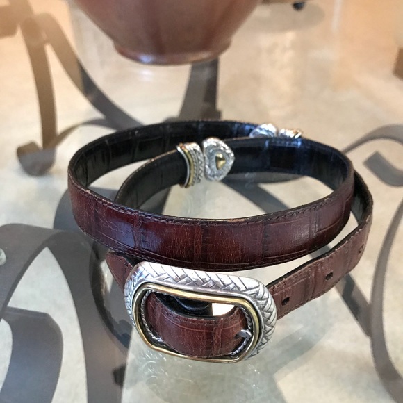 Final price🎉Brighton reversible leather belt - Picture 3 of 8